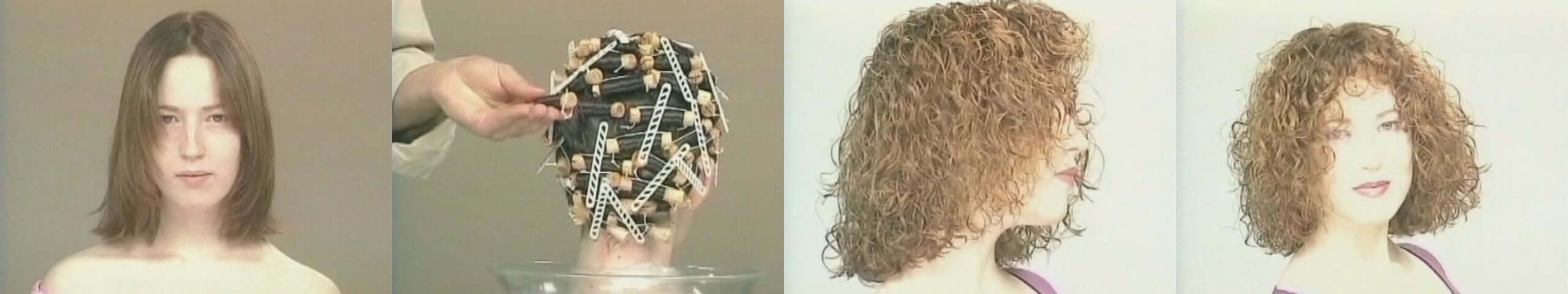 Basic Perm Set Basic perm for medium hair