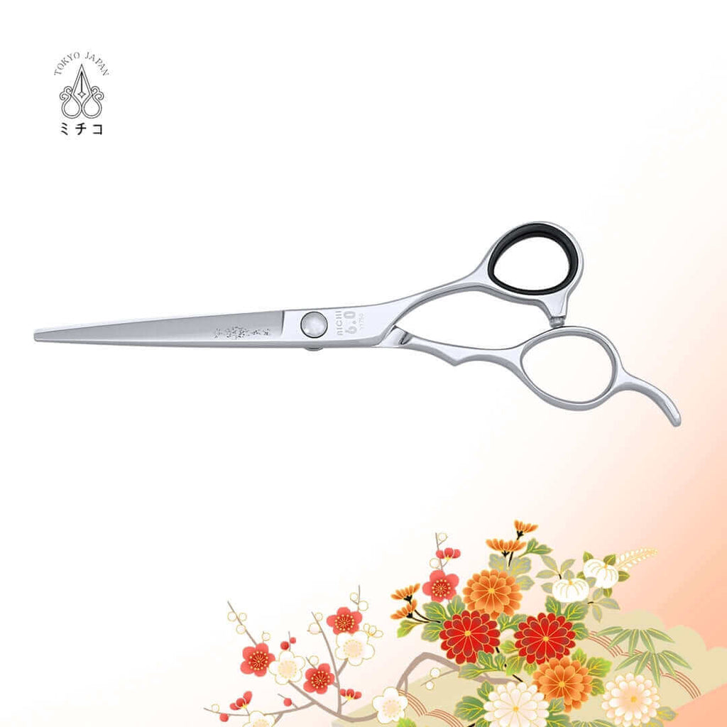 Michiko AICHI 6INCH CUTTING SCISSORS: Precision hair scissors for professional stylists.