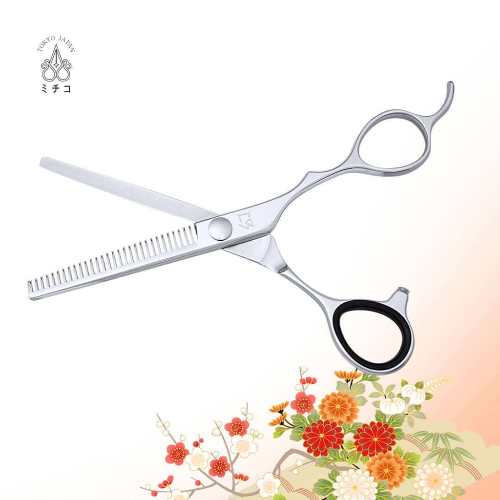 Thinning Shears For Barbers | AICHI T30 | MICHIKO SCISSORS