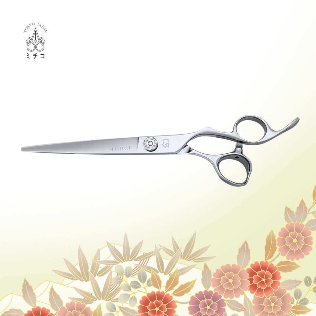 Exclusive to Michiko, the original 7-inch anchor cutting scissors offer exceptional grip.