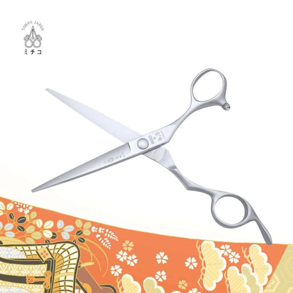 Exclusive to Michiko, the original 5.5-inch anchor A cutting scissors offer exceptional grip.