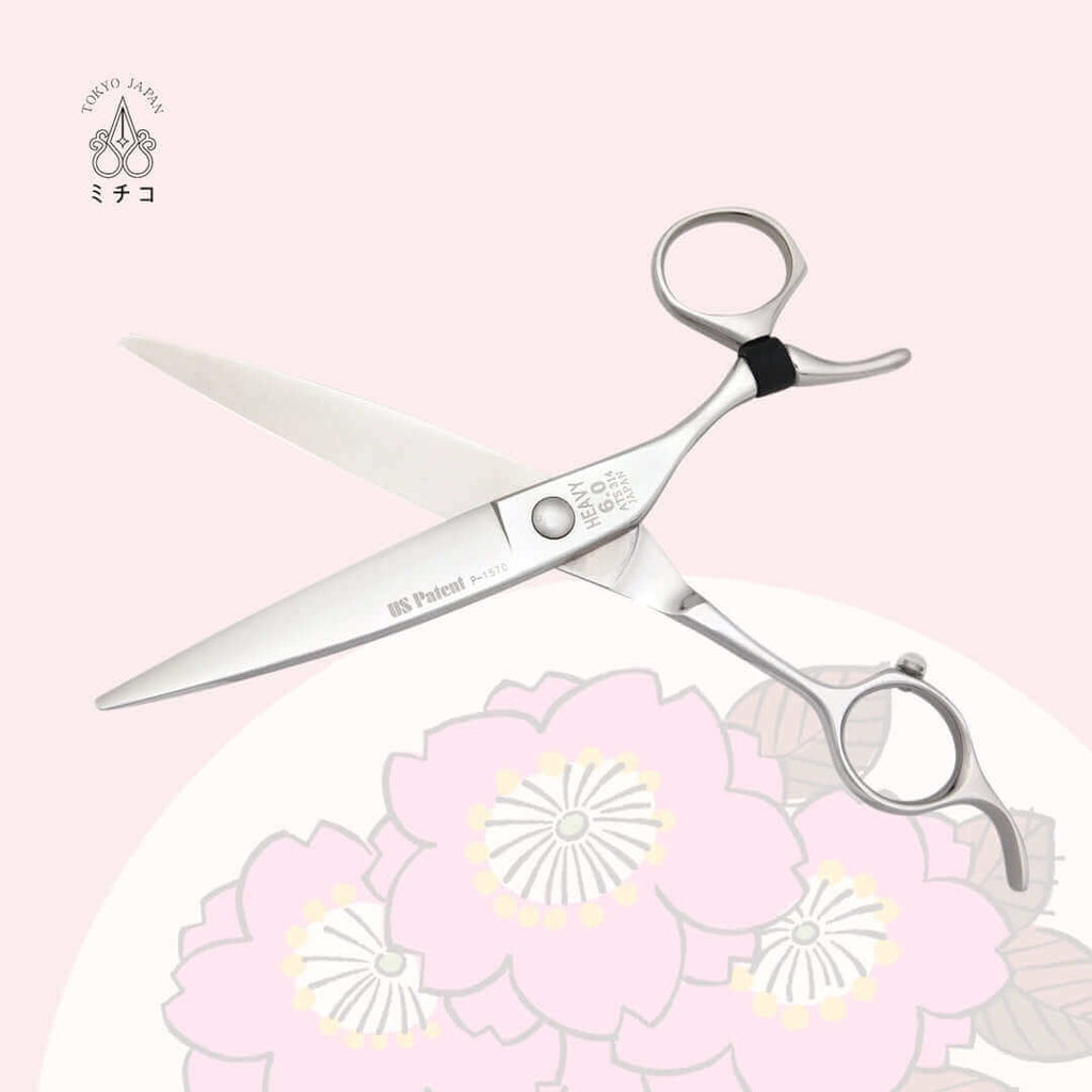 Wide Blade Hair Scissors | HEAVY 6.0 | MICHIKO SCISSORS