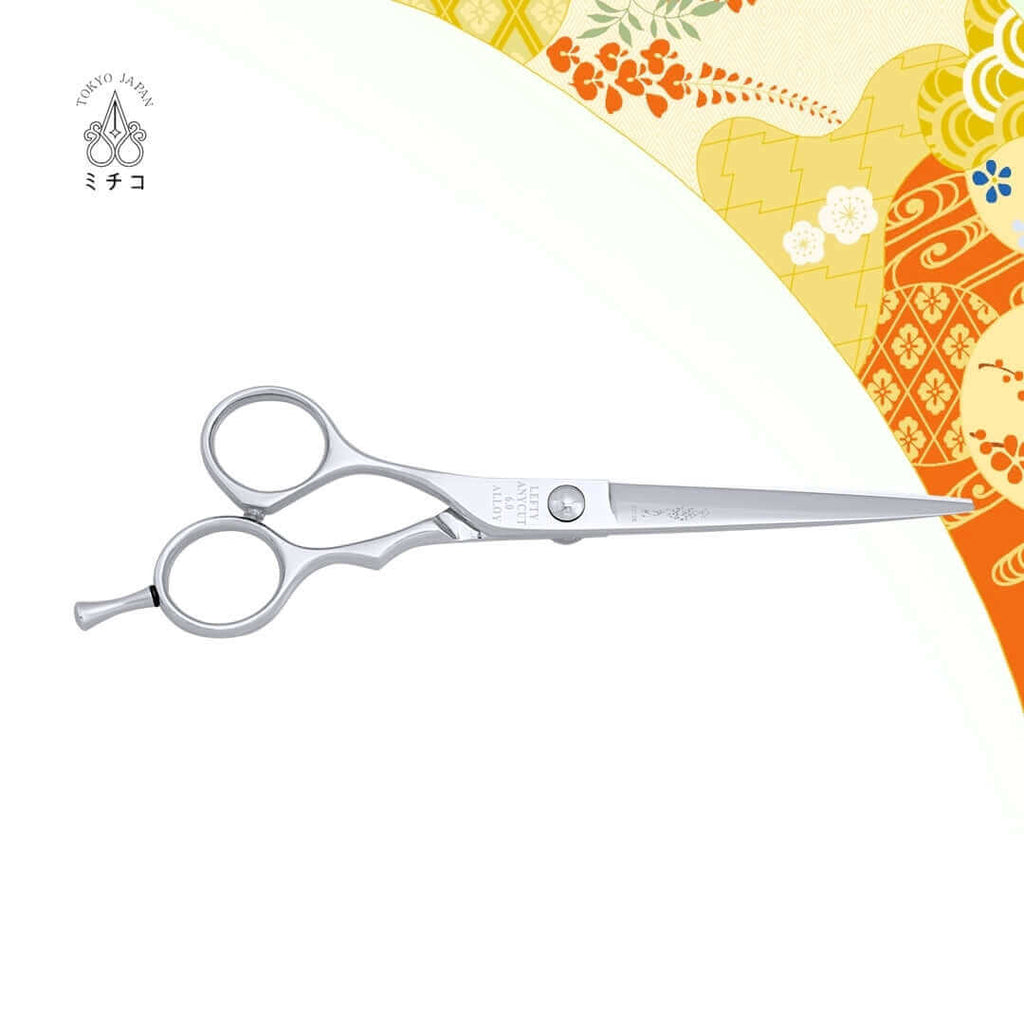 Left Handed Barber Scissors | LEFTY ANYCUT | MICHIKO SCISSORS